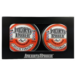 AMERICAN BARBER Deluxe pomade pack (50ml + 100ml) duo pack